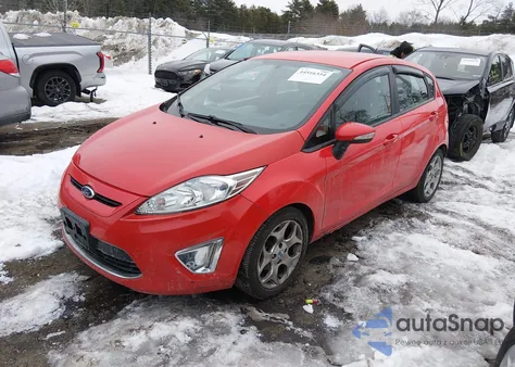 2012 Ford Fiesta Ses z USA, uszkodzony, nr VIN 3FADP4FJ6CM171668